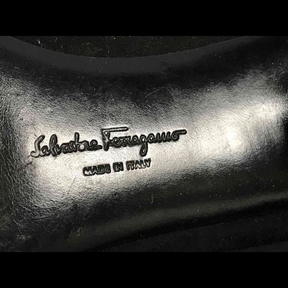Black Salvatore Ferragamo Shoes size 6 1/2 - Picture 5 of 7